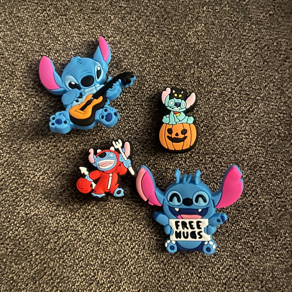 New! LILO & Stitch Croc/Shoe Charms